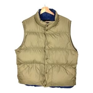 Vintage 90s L.L.Bean Outdoors Down Puffer Jacket Vest Men Gorpcore